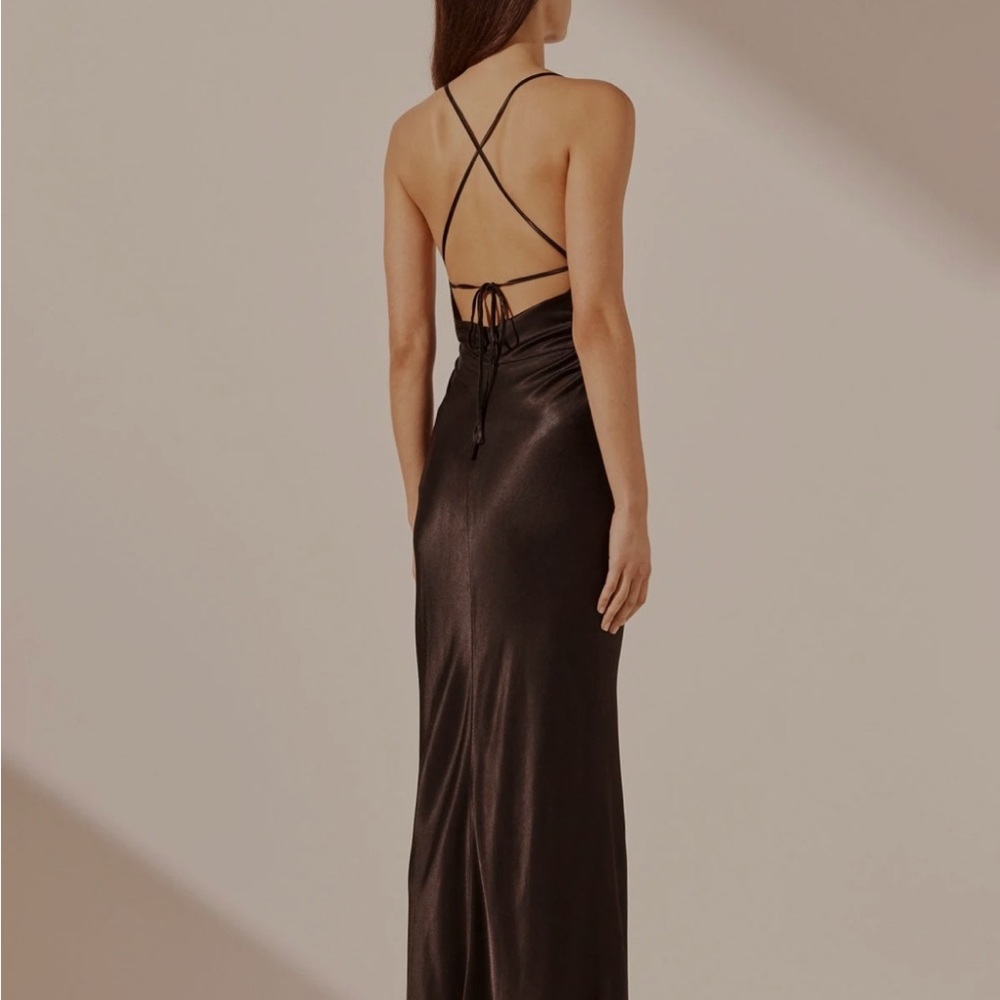 Shona Joy La lune maxi cross back in Black - Size 8 (US), AUS 12 - Picture 4 of 5